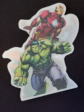 Marvel Avengers Die-cut Vinyl Stickers Featuring Hulk And Iron Man 2 For $15